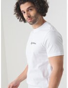 Karl Lagerfeld Jeans Tricou din bumbac organic cu detaliu logo - Alb