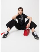Karl Lagerfeld Jeans Tricou regular fit din bumbac organic - Negru