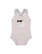 KARL LAGERFELD KIDS Costum de baie fete Z30512 475 - Roz - Roz