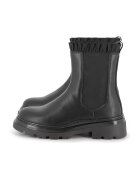 KARL LAGERFELD KIDS Ghete Chelsea din piele - Negru