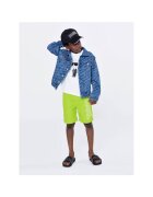 KARL LAGERFELD KIDS Pantaloni inot baieti - 301984726 - Poliester - Verde - Verde