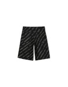 KARL LAGERFELD KIDS Pantaloni scurti din denim baieti Z30415 Z20 - Bumbac - Negru - Negru