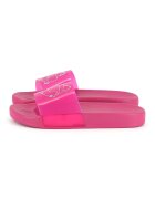 KARL LAGERFELD KIDS Papuci cu logo - Roz pastel