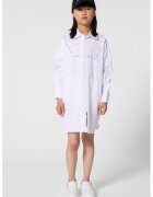 KARL LAGERFELD KIDS Rochie-camasa lejera - Alb optic