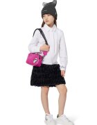 KARL LAGERFELD KIDS Rochie cu aspect 2-in-1 - Negru/Alb optic