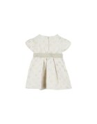 KARL LAGERFELD KIDS Rochie fete Z30515 N81 - Poliester - Ecru - Ecru