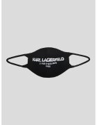 Karl Lagerfeld Masca de protectie fata cu logo - Alb/Negru