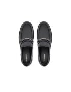 Karl Lagerfeld Mocasini barbati KL12215 - Piele naturala - Negru