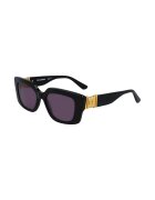 Karl Lagerfeld Ochelari de soare dreptunghiulari cu detaliu logo