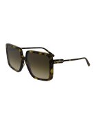 Karl Lagerfeld Ochelari de soare patrati cu lentile in degrade - Negru stins