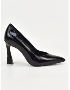 Karl Lagerfeld Pantofi din piele lacuita - Negru