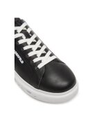 Karl Lagerfeld Pantofi sport barbati - KL54519A - Piele naturala - Negru - Negru