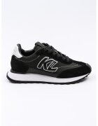 Karl Lagerfeld Pantofi sport cu garnituri de piele intoarsa - Negru
