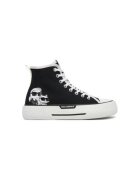 Karl Lagerfeld Pantofi sport dama - KL60654T - Textil - Negru - Negru