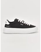 Karl Lagerfeld Pantofi sport de piele ecologica cu detalii logo - Negru