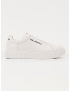 Karl Lagerfeld Pantofi sport de piele Kaprika - Alb