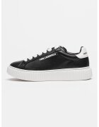 Karl Lagerfeld Pantofi sport de piele Kaprika - Negru