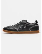Karl Lagerfeld Pantofi sport din piele cu logo brodat Kandidate - Negru