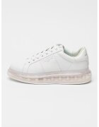 Karl Lagerfeld Pantofi sport din piele Kapri Kushion - Alb