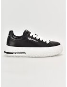 Karl Lagerfeld Pantofi sport low cut din piele - Negru