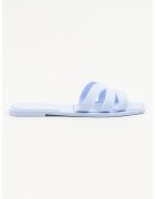 Karl Lagerfeld Papuci cu logo - Albastru glaciar