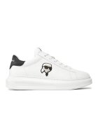 Karl Lagerfeld Tenisi barbati - Piele naturala - Alb -