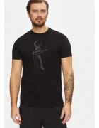Karl Lagerfeld Tricou barbati - 304613159 - Bumbac organic - Negru - Negru
