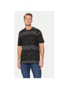 Karl Lagerfeld Tricou barbati - 304613944 - Bumbac organic - Negru - Negru