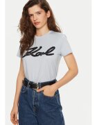 Karl Lagerfeld Tricou dama - 304578823 - Bumbac organic - Albastru - Albastru