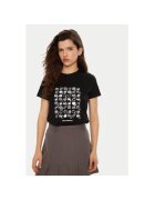 Karl Lagerfeld Tricou dama - 304579516 - Bumbac organic - Negru - Negru