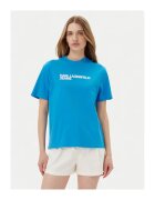 Karl Lagerfeld Tricou dama A1W17005 - Bumbac organic - Albastru - Albastru