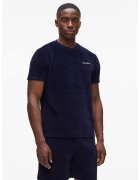 Karl Lagerfeld Tricou de pijama de catifea - Bleumarin