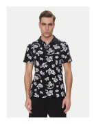 Karl Lagerfeld Tricou polo barbati A2M46036 - Bumbac - Negru - Negru