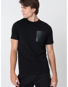 Karl Lagerfeld Tricou regular-fit cu buzunar pe piept - Negru