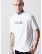Karl Lagerfeld Tricou regular fit cu imprimeu logo - Alb optic