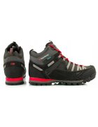 Karrimor Pantofi trekking barbati - Piele/plastic - Negru/rosu