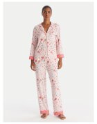 KATE SPADE Pijamale dama roz cu imprimeu