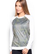 KATRUS Bluza dama alb - material confortabil -