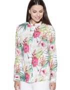 KATRUS Camasa K400 - model 16 - multicolor - poliester - elastan - maneci lungi -
