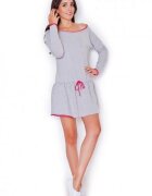 KATRUS Rochie de zi gri -