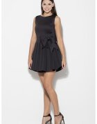 KATRUS Rochie model cu funda - evazata - negru - poliester 100% -