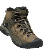 Keen Bocanci trekking pentru barbati - Targhee III MID WP - Piele naturala - Maro/Negru - Negru/Maro