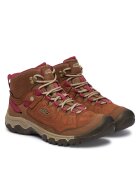 Keen Ghete trekking dama Targhee IV Mid - piele naturala - maro
