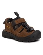 Keen Sandale baieti - Piele naturala - Maro