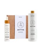 Kemon Set pentru purificare scalp Actyva Purezza - Sampon 1000 ml - Tratament 50 ml