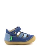 Kickers Pantofi de piele nabuc cu decupaje
