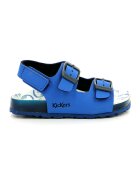 Kickers Sandale cu velcro - Albastru royal