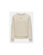 Kids Only Bluza 15331174 Bej Box Fit - Bumbac -