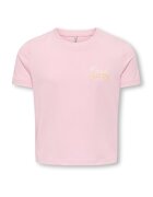 Kids Only Tricou fete 15354276 - Bumbac organic - Roz - Roz