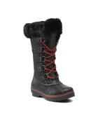 Kimberfeel Ghete zapada dama - Piele ecologica - Negru